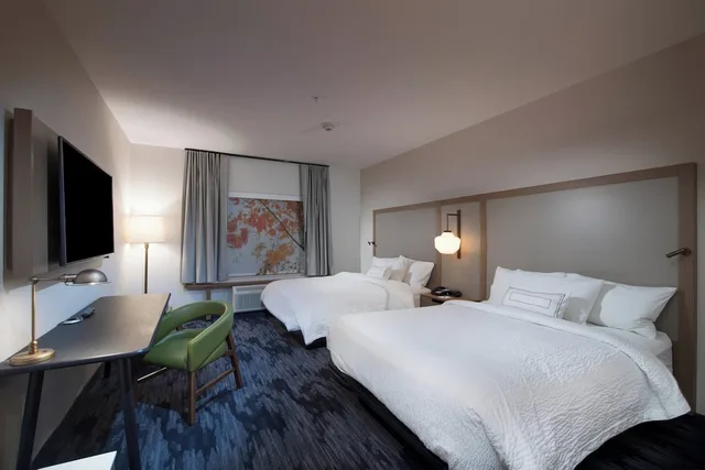 غرفة بسريرين كوين لذوي الإعاقة، Fairfield Inn & Suites By Marriott Oklahoma City El Reno 1/4
