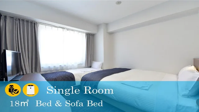 غرفة مفردة بسرير مزدوج مع أريكة، Hotel Port Plaza Chiba 1/1