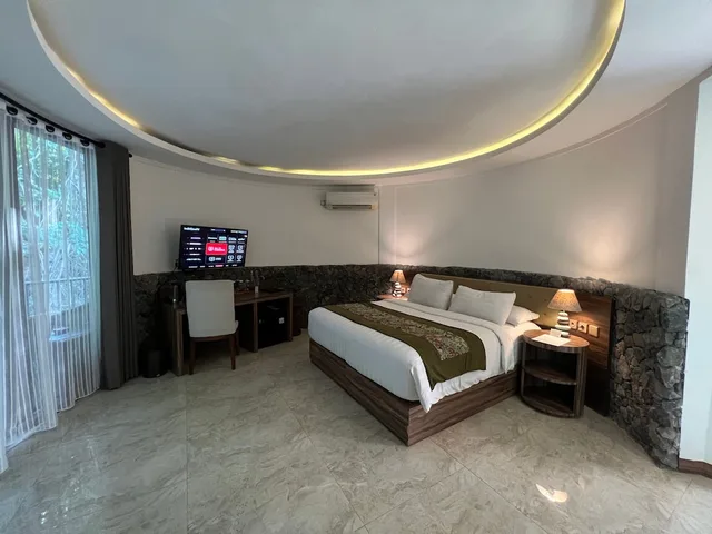 غرفة ديلوكس بسرير مزدوج، De Moksha Eco Friendly Boutique Resort & Restaurant 2/3
