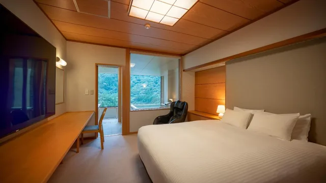 Deluxe, Double Bed, Valley View, Outdoor Bath, Marumine Kanko Hotel 1/3