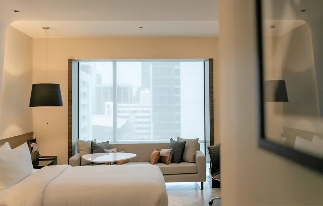 غرفة تنفيذية بسريرين منفصلين، LE MERIDIEN BANGKOK 2/3