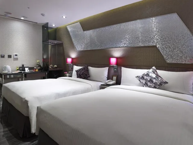 غرفة رباعية بسريرين مزدوجين، Beauty Hotels Taipei - Hotel Bfun 1/2