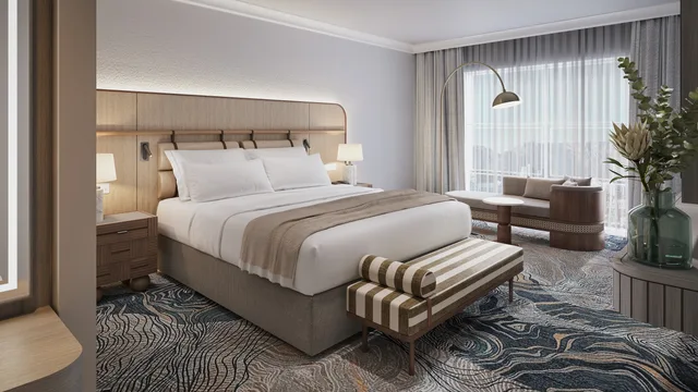 جناح بإطلالة على الجبل بشرفة بغرفة نوم واحدة، InterContinental Table Bay Cape Town by IHG 4/10