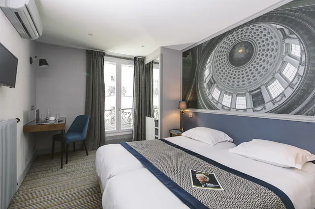 غرفة قياسية بسريرين منفصلين، Hotel Saint Christophe 3/10