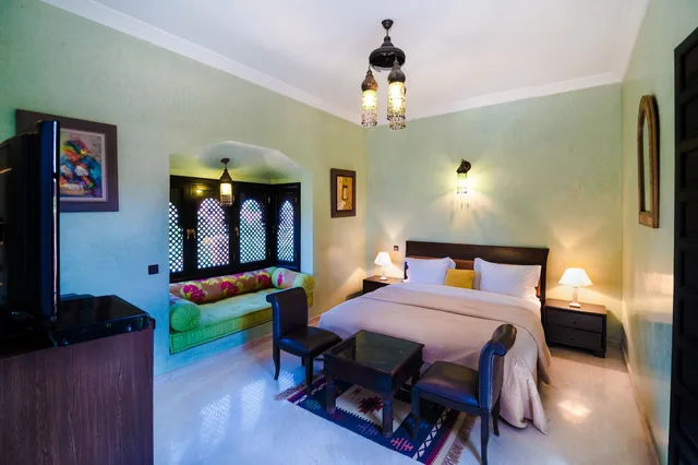 فيلا ديلوكس بسريرين كينج بـ4 غرف نوم بمسبح خاص، Residence Dar Lamia Marrakech 3/9