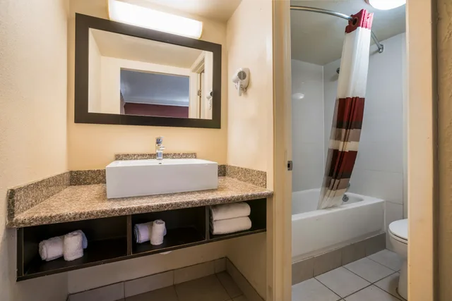 غرفة ديلوكس بسرير كينج للمدخنين، Red Roof Inn Dallas - Richardson 8/8