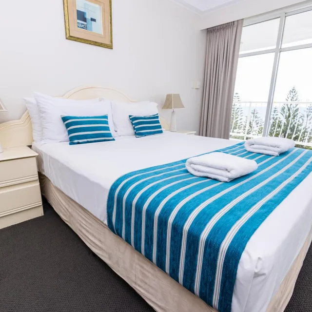 شقة تنفيذية بغرفتي نوم، Burleigh Surf Apartments 4/10