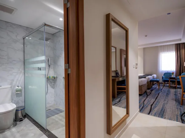 غرفة ديلوكس رباعية بأربعة أسرّة، فندق وأجنحة تايم ربا(TIME Ruba Hotel & Suites) 10/10