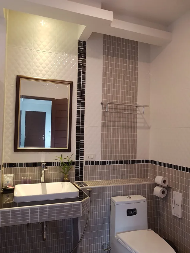 فيلا بسرير كينج وسرير فردي بإطلالة على الجبل بمطبخ صغير، Balcony Villa Koh Tao 5/5