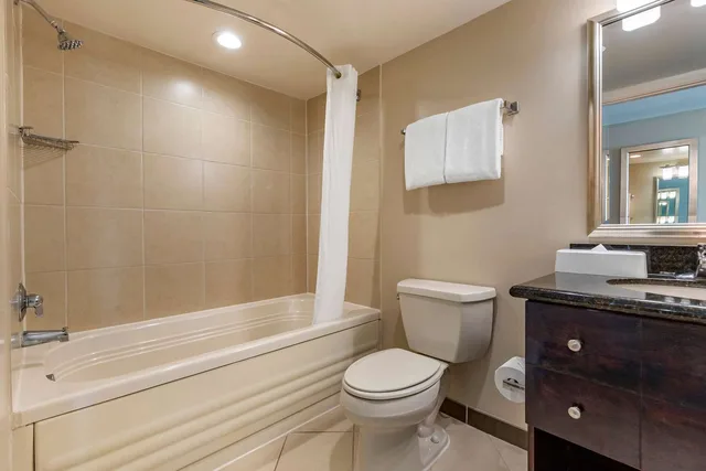 Studio, Queen Bed, Ocean Front, Kitchenette، Hilton Vacation Club Ocean Beach Club Virginia Beach 3/3