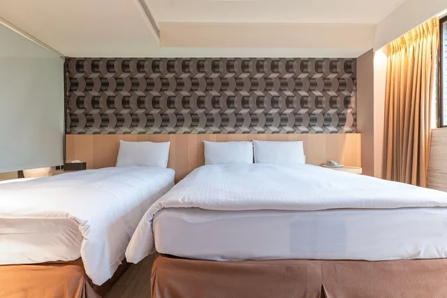 غرفة ثلاثية بثلاثة أسرّة، Guide Hotel Taipei Fuxing N. 3/10