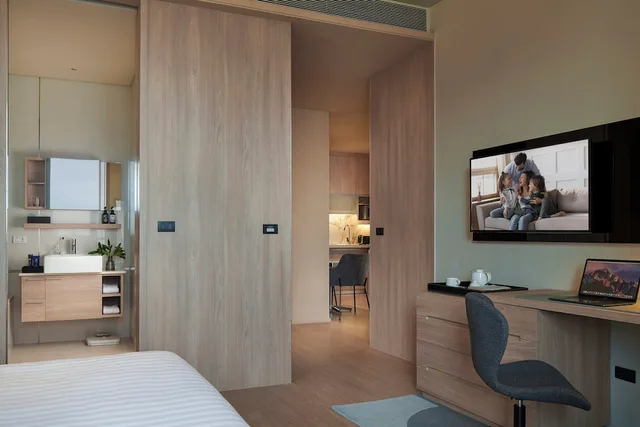 استوديو تنفيذي بسرير كينج، Somerset Sukhumvit Thonglor 7/7