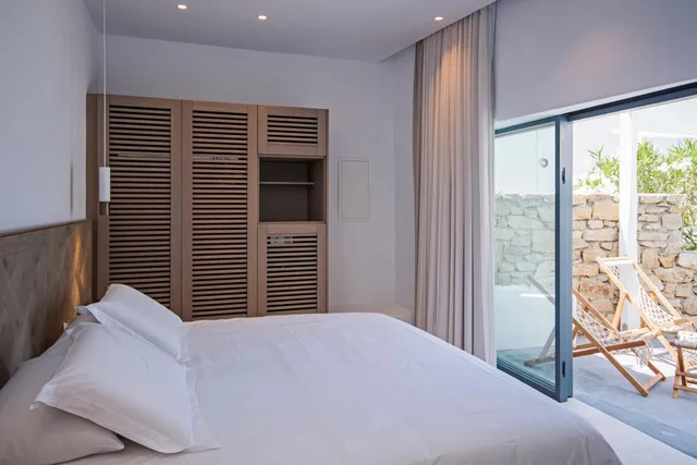 غرفة عائلية بإطلالة على البحر، Mykonos Adonis Hotel 6/10