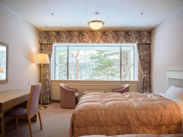 Standard, Twin Beds, Main Building, Urabandai Lake Resort 1/2
