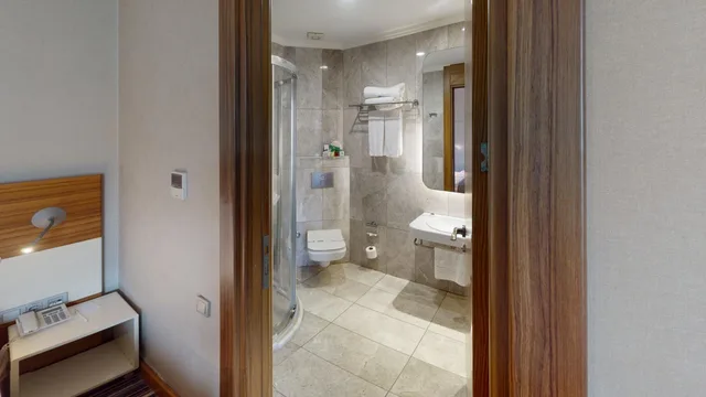 غرفة اقتصادية بسرير مزدوج أو سريرين منفصلين، Mimi Hotel Ankara 9/10
