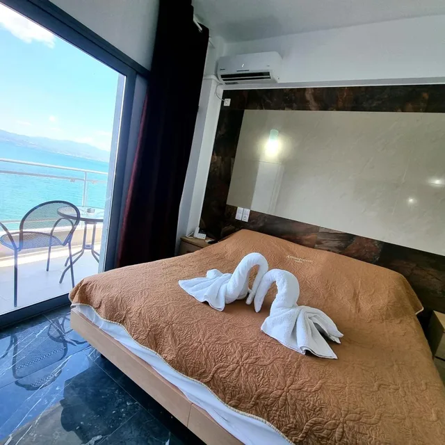 غرفة مزدوجة بإطلالة على البحر، Porto Evia Mare Boutique Hotel 2/6