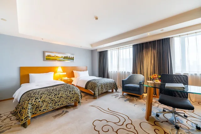 غرفة كومفورت بسريرين منفصلين، Jinling Garden Hotel Taicang 1/1