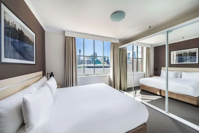 2 Bedrooms, Executive, Apartment, City View, Two Story، Oaks Sydney Goldsbrough Suites 2/20