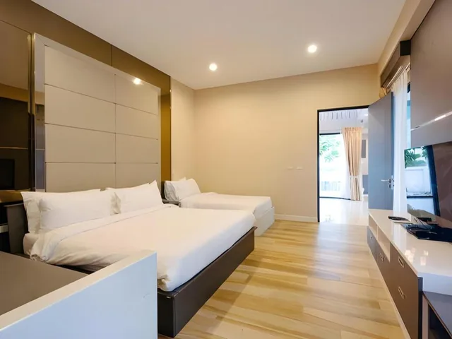 فيلا بسرير كوين بغرفتي نوم بمسبح خاص، The Sea-Cret Garden Hua Hin 2/10
