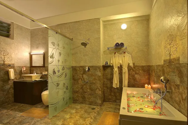 فيلا بسرير كينج بمسبح خاص، Gokulam Grand Resort & Spa, Coorg 1/1