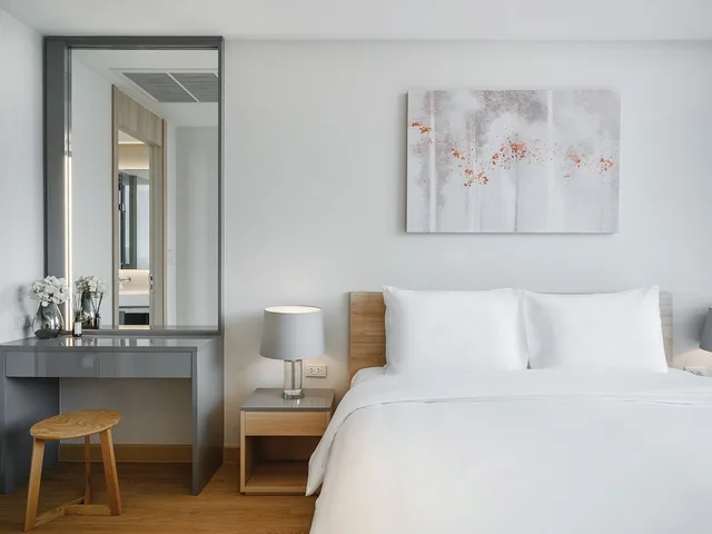 شقة تنفيذية بسرير كينج بغرفة نوم واحدة، Oakwood Suites Bangkok 1/4