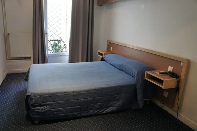 غرفة قياسية بسرير مزدوج، Edgar Quinet Hotel 5/10