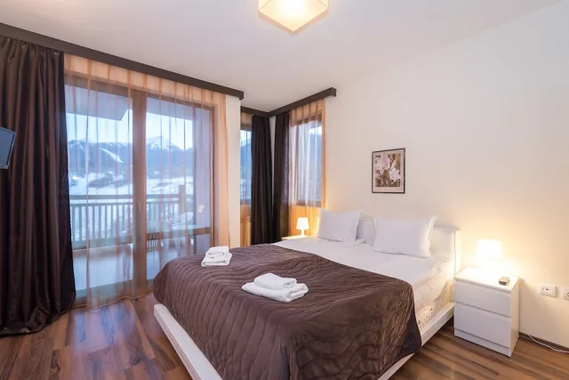 شقة بسرير كوين وسرير فردي بغرفة نوم واحدة، St George Ski Spa 3/10