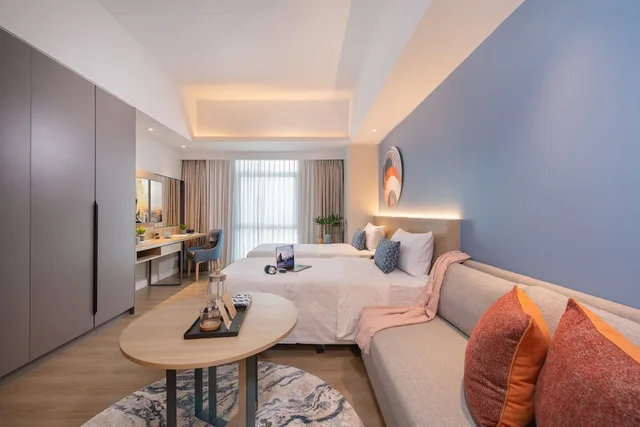 استوديو بريميير كلاسيكي بسريرين منفصلين، Citadines Roces Quezon City 6/7