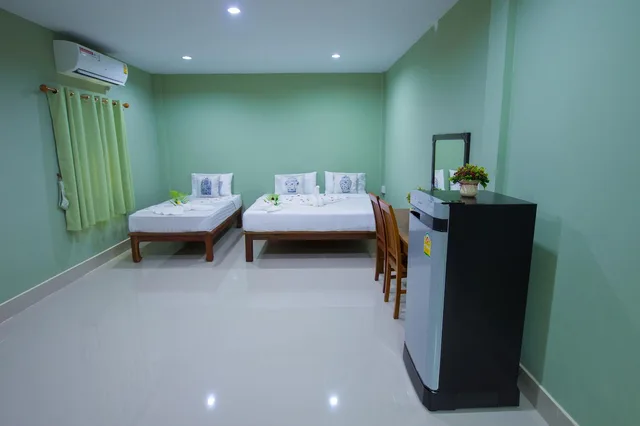 غرفة ديلوكس بسرير مزدوج وسرير فردي، Srisiam Resort 3/3