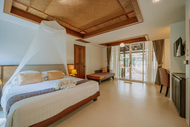كوخ عائلي بسرير فردي، Ban Sainai Resort - SHA Extra Plus 4/10