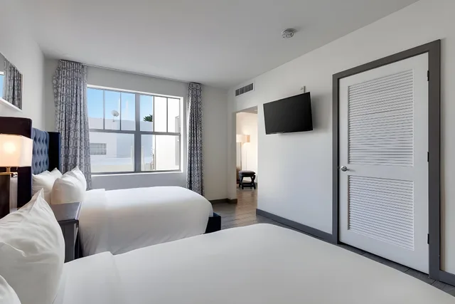 غرفة رباعية، Clinton Hotel South Beach 1/1