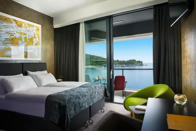 غرفة ديلوكس بسرير مزدوج أو سريرين منفصلين بإطلالة على البحر، Boutique & Design Hotel Navis 4/10