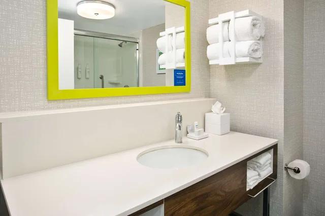 جناح استوديو بسرير كينج مع أريكة لذوي الإعاقة، Hampton Inn & Suites - Cape Coral/Fort Myers Area, FL 2/2