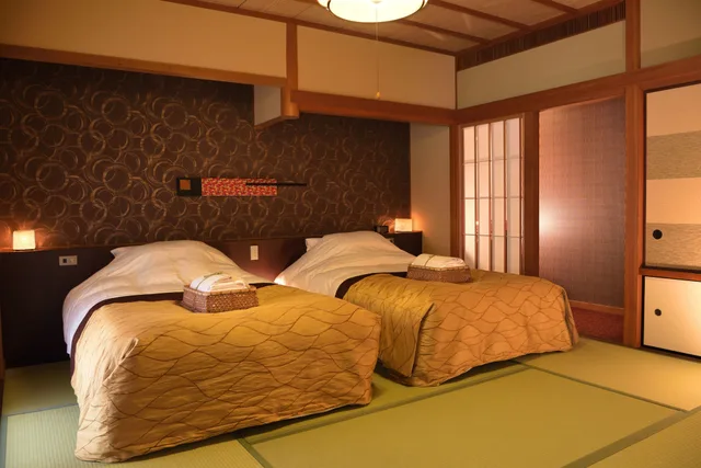 Japanese, Twin Beds, Outdoor Bath, Yunohana Resort Suisen 1/2