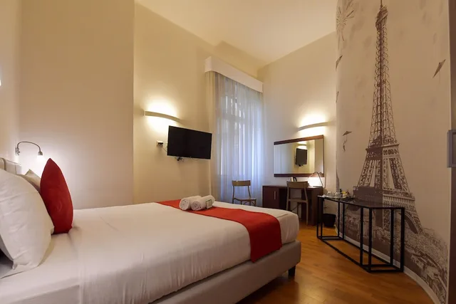 غرفة سوبيريور بسرير مزدوج أو سريرين منفصلين، Suites Farnese Design Hotel 5/10