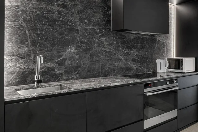 شقة بسرير كينج بغرفة نوم واحدة، Clarion Apartments South Melbourne 5/5
