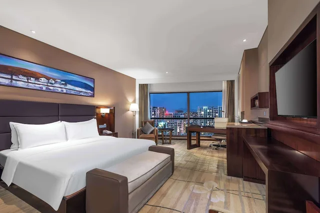 غرفة قياسية بسرير كينج للمدخنين، Wyndham Putian Downtown 1/4
