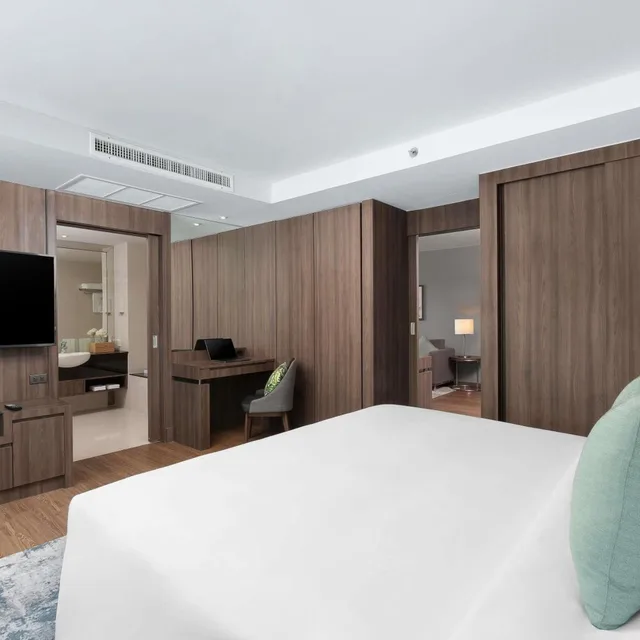 شقة تنفيذية بسرير كينج بغرفة نوم واحدة، Novotel Living Bangkok Sukhumvit Legacy 1/5