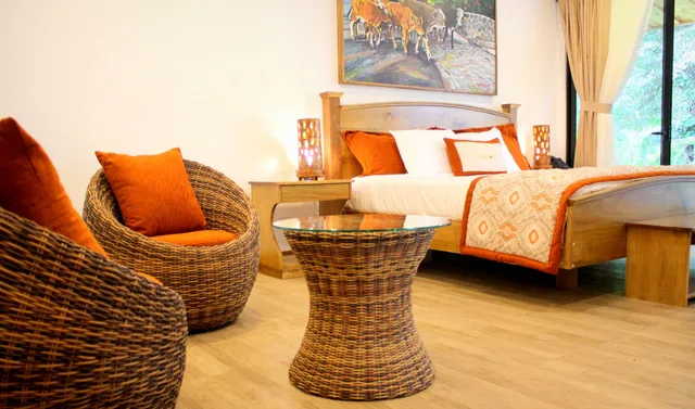 جناح شهر العسل بسرير كينج، Hacienda Guachipelin Hotel 6/10
