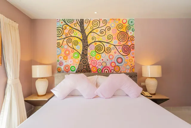 غرفة بسرير مزدوج بإطلالة على الحديقة، Bella Villa Prima 1/4