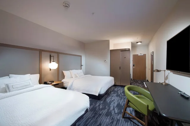 غرفة بسريرين كوين لذوي الإعاقة، Fairfield Inn & Suites By Marriott Oklahoma City El Reno 2/4
