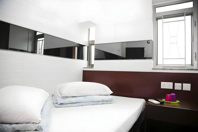 غرفة بسرير مزدوج، Ah Shan Hostel 1/2