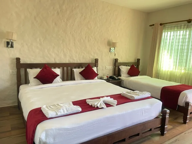 غرفة ديلوكس عائلية بسرير كوين وسرير فردي، The Culture Resort 9/10