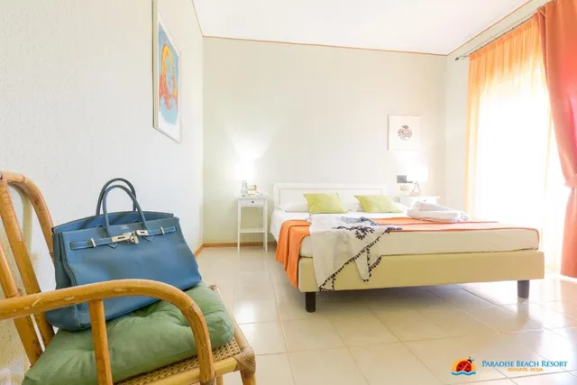 غرفة بسرير مزدوج بشرفة، Paradise Beach 1/1