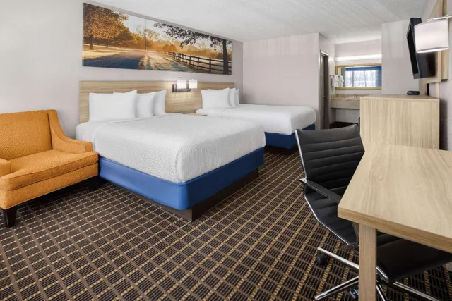 غرفة ديلوكس بسريرين مزدوجين، Quality Inn Waycross 1/4