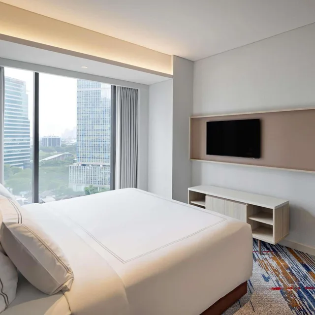 2 Bedrooms, Signature, Swiss, Apartment, King Bed، Swissotel Living Jakarta Mega Kuningan 2/7