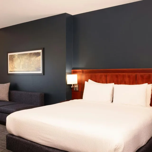 غرفة بسرير كينج بإطلالة على المدينة، Courtyard Toluca Tollocan 7/10