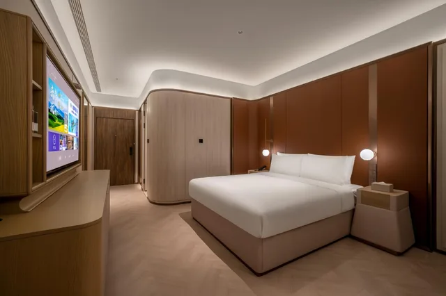 غرفة تنفيذية بسرير كوين، Crystal Orange Hotel (Tianjin Jinwan Square) 1/1