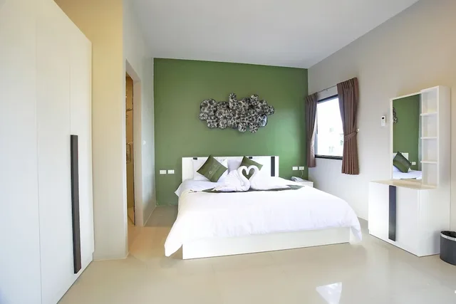 فيلا بسرير كينج وسرير فردي بـ3 غرف نوم، Gu Hotel 9/10