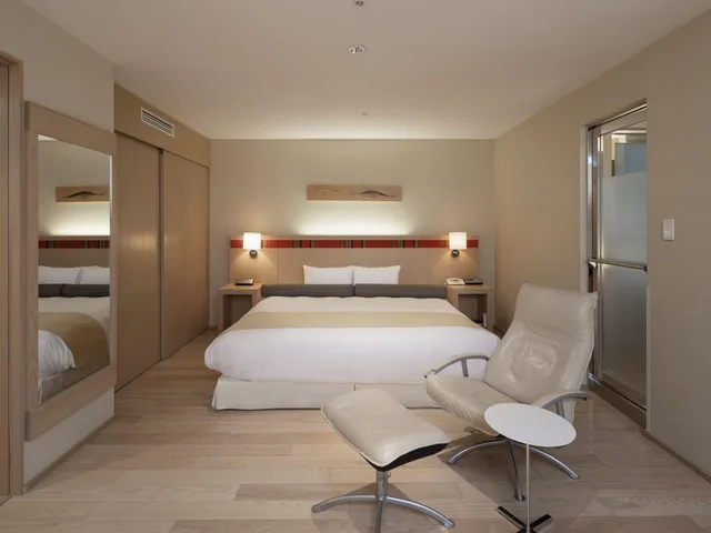 غرفة ديلوكس تنفيذية بسرير مزدوج، Sapporo Grand Hotel 1/3